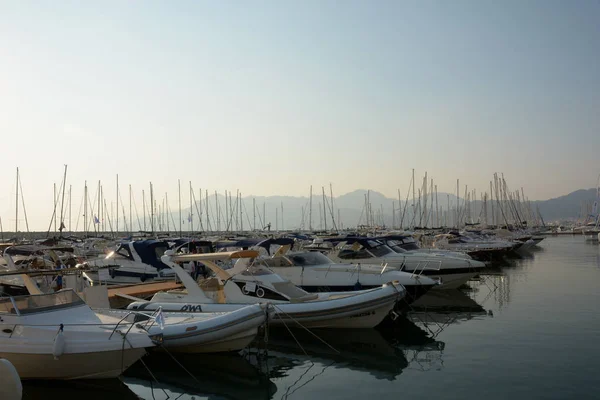 Puerto Marina Arechi Salerno Italia — Foto de Stock