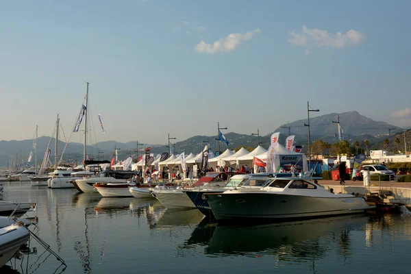 Puerto Marina Arechi Salerno Italia — Foto de Stock