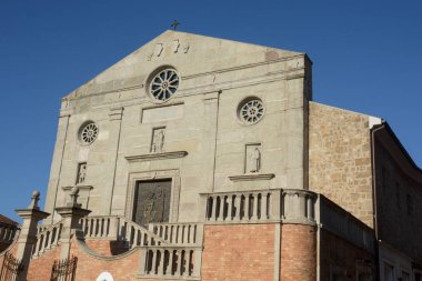 Kentsel peyzaj Ariano Irpino, İtalya.