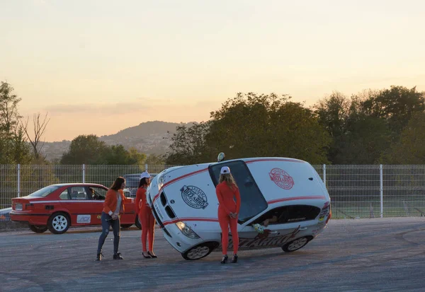 Sud Motor Expo Setembro 2018 Ariano Irpino Itália Performances Acrobacias — Fotografia de Stock