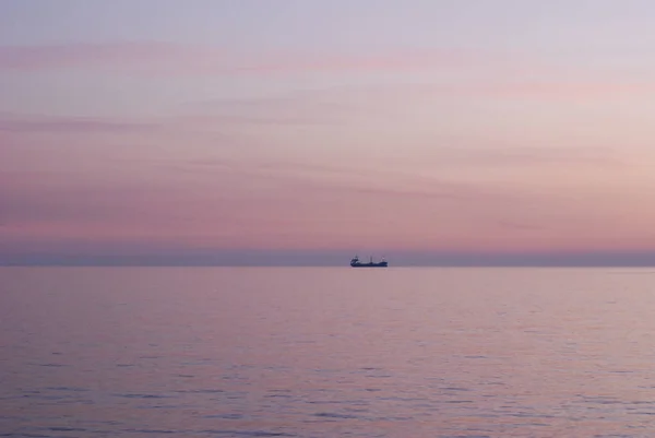 Itália Paisagem Marinha Salerno Fevereiro 2019 — Fotografia de Stock