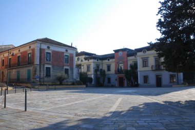 İtalya: Giffoni Sei Casali, 16 Şubat 2019 yılında kentsel peyzaj.