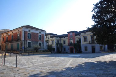 İtalya: Giffoni Sei Casali, 16 Şubat 2019 yılında kentsel peyzaj.