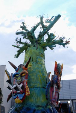 İtalya: Giffoni Valle Piana, 3 Mart 2019 yılında karnaval.