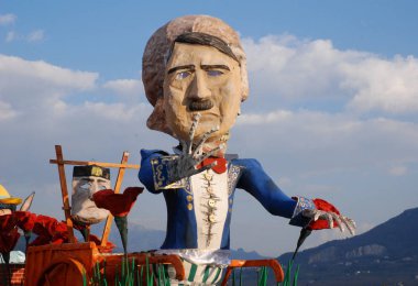 İtalya: Giffoni Valle Piana, 3 Mart 2019 yılında karnaval.