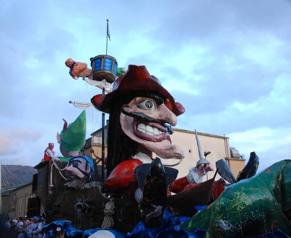 Italy Carnival Giffoni Valle Piana February 2010 — Stock Photo, Image