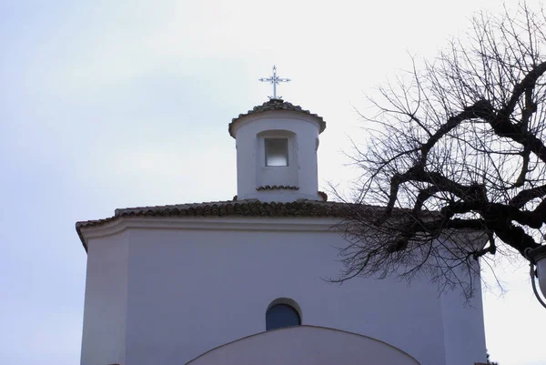 Italia Chiesa Santa Maria Vico Giffoni Valle Piana Aprile 2019 — Foto Stock