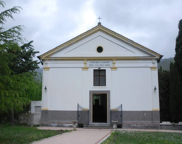 Itália Santuário Santa Maria Carbonara Giffoni Valle Piana Abril 2019 — Fotografia de Stock