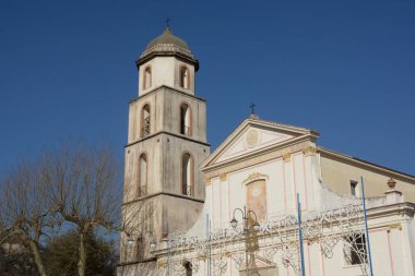 İtalya : Saint Annunziata Kilisesi, Giffoni Valle Piana, Nisan 2019.