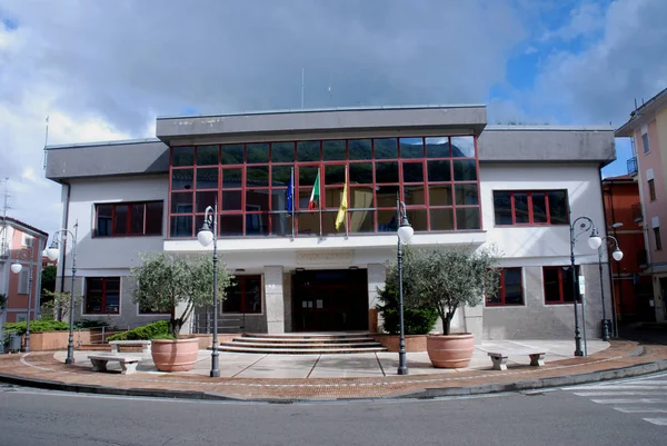 Italia Paisaje Urbano San Cipriano Picentino Mayo 2019 — Foto de Stock