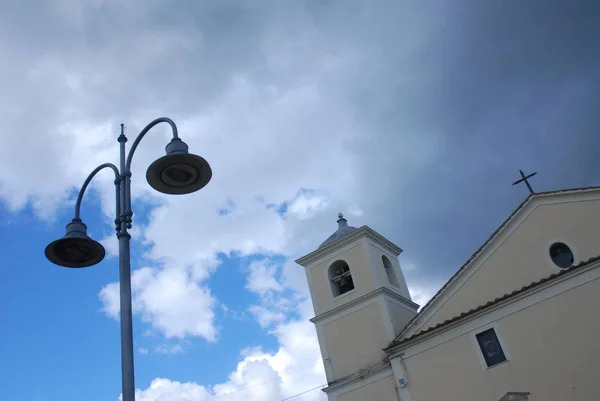 Italia Paesaggio Urbano San Cipriano Picentino Maggio 2019 — Foto Stock