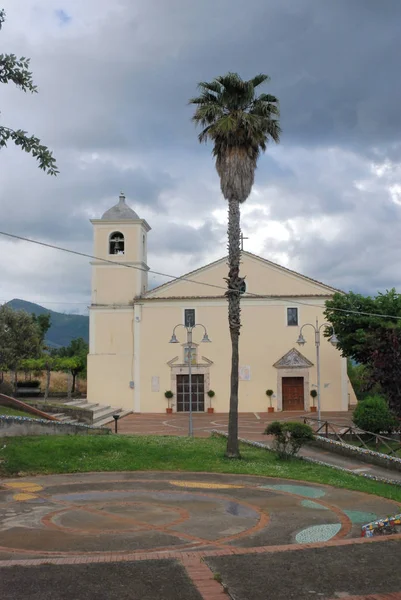 Italia Paesaggio Urbano San Cipriano Picentino Maggio 2019 — Foto Stock