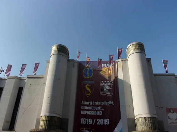 意大利 多纳托 韦斯蒂蒂体育场景观 萨勒诺 2019年6月 — 图库照片