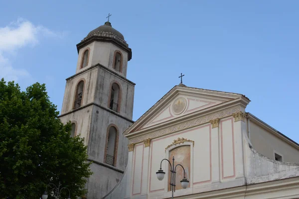 Италия Церковь Святой Аннунциаты Гиффони Валле Пьяна Июнь 2019 — стоковое фото