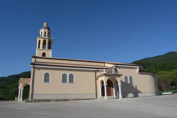 Italia Santuario Della Madonna Dell Eterno Montecorvino Rovella Giugno 2019 — Foto Stock