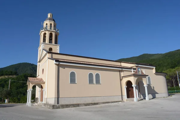 Italia Santuario Della Madonna Dell Eterno Montecorvino Rovella Giugno 2019 — Foto Stock