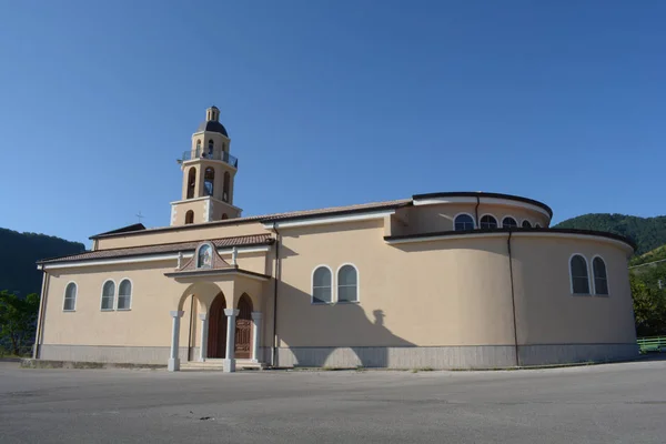 Italia Santuario Della Madonna Dell Eterno Montecorvino Rovella Giugno 2019 — Foto Stock