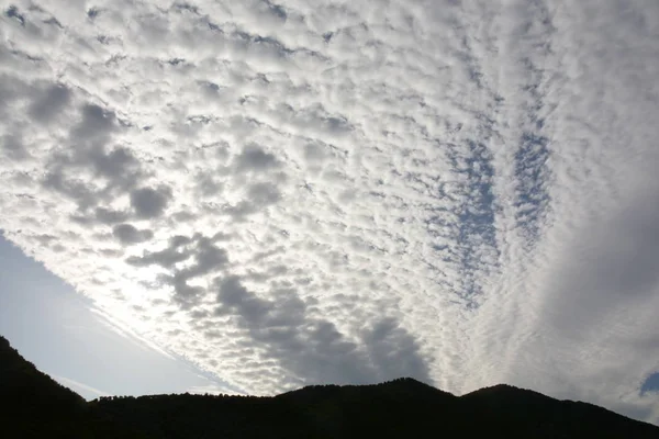 Italie Paysage Montagne Giffoni Valle Piana Juillet 2019 — Photo