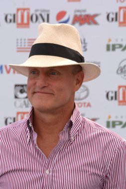 Giffoni Valle Piana, Sa, İtalya - 20 Temmuz 2019 : Woody Harrelson Giffoni Film Festivali'nde 2019 - 20 Temmuz 2019'da Giffoni Valle Piana, İtalya.
