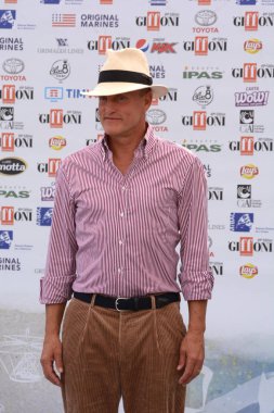 Giffoni Valle Piana, Sa, İtalya - 20 Temmuz 2019 : Woody Harrelson Giffoni Film Festivali'nde 2019 - 20 Temmuz 2019'da Giffoni Valle Piana, İtalya.