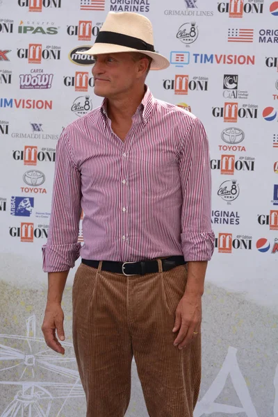 Giffoni Valle Piana Itálie Července 2019 Woody Harrelson Filmovém Festivalu — Stock fotografie