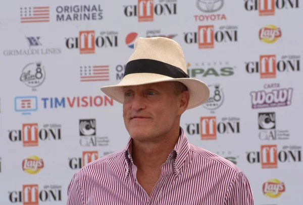 Giffoni Valle Piana Italien Juli 2019 Woody Harrelson Giffoni Film — Stockfoto