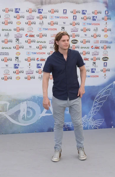 Giffoni Valle Piana Italia Julio 2019 Evan Peters Giffoni Film —  Fotos de Stock