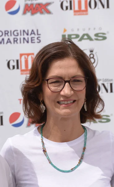 Giffoni Valle Piana Italien Juli 2019 Mariastella Gelmini Giffoni Film — Stockfoto