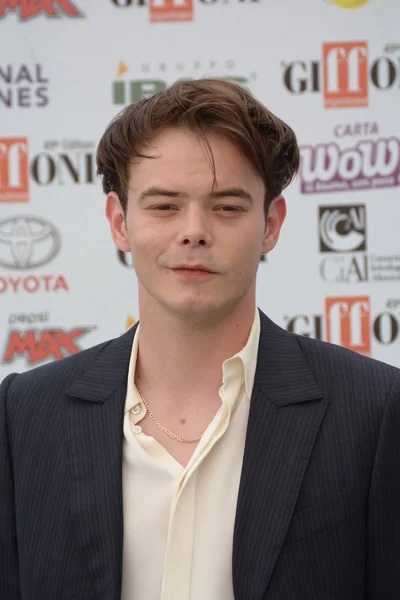 Giffoni Valle Piana, Sa, İtalya - 21 Temmuz 2019 : Charlie Heaton Giffoni Film Festivali'nde 2019 - 21 Temmuz 2019'da Giffoni Valle Piana, İtalya.