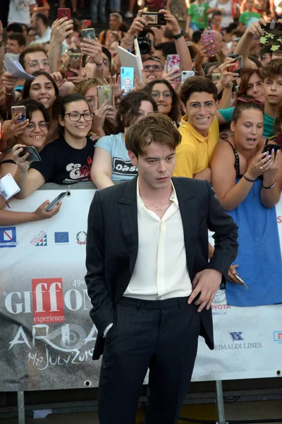 Giffoni Valle Piana Itálie Července 2019 Charlie Heaton Filmovém Festivalu — Stock fotografie