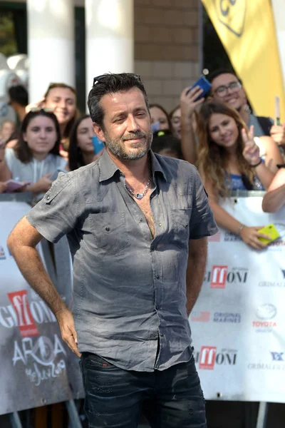 Giffoni Valle Piana Italien Juli 2019 Daniele Silvestri Giffoni Film — Stockfoto