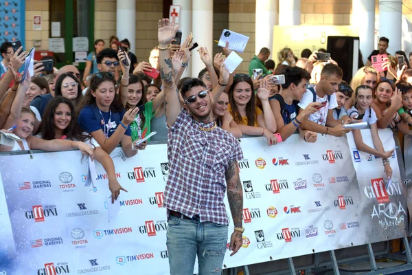 Giffoni Valle Piana Italia Julio 2019 Emis Killa Giffoni Film — Foto de Stock