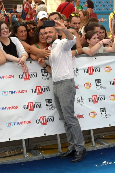 Giffoni Valle Piana Italien Juli 2019 Massimiliano Gallo Giffoni Film — Stockfoto