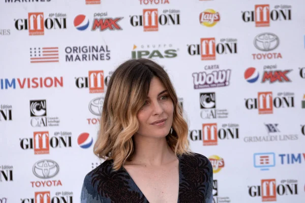 Giffoni Valle Piana Italia Luglio 2019 Vittoria Puccini Giffoni Film — Foto Stock