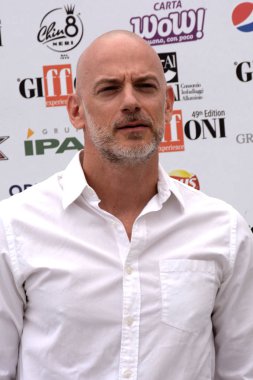 Giffoni Valle Piana, Sa, İtalya - 27 Temmuz 2019 : Filippo Nigro Giffoni Film Festivali'nde 2019 - 27 Temmuz 2019'da Giffoni Valle Piana, İtalya.