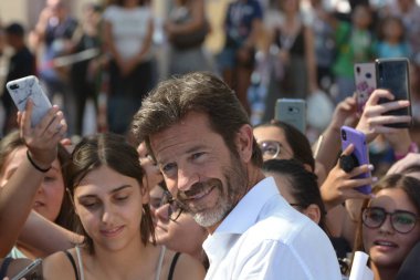 Giffoni Valle Piana, Sa, İtalya - 23 Temmuz 2019 : Paolo Conticini Giffoni Film Festivali'nde 2019 - 23 Temmuz 2019'da Giffoni Valle Piana, İtalya.
