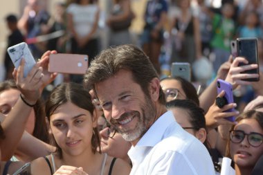 Giffoni Valle Piana, Sa, İtalya - 23 Temmuz 2019 : Paolo Conticini Giffoni Film Festivali'nde 2019 - 23 Temmuz 2019'da Giffoni Valle Piana, İtalya.