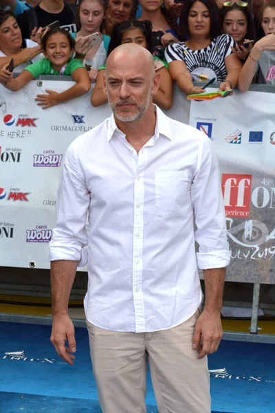 Giffoni Valle Piana Italia Julio 2019 Filippo Nigro Giffoni Film — Foto de Stock