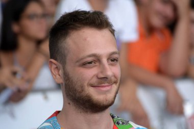 Giffoni Valle Piana, Sa, İtalya - 19 Temmuz 2019 : Anastasio Giffoni Film Festivali 2019 'da - 19 Temmuz 2019'da Giffoni Valle Piana, İtalya.