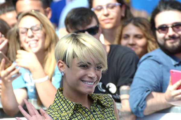 Giffoni Valle Piana Itália Julho 2019 Elodie Giffoni Film Festival — Fotografia de Stock