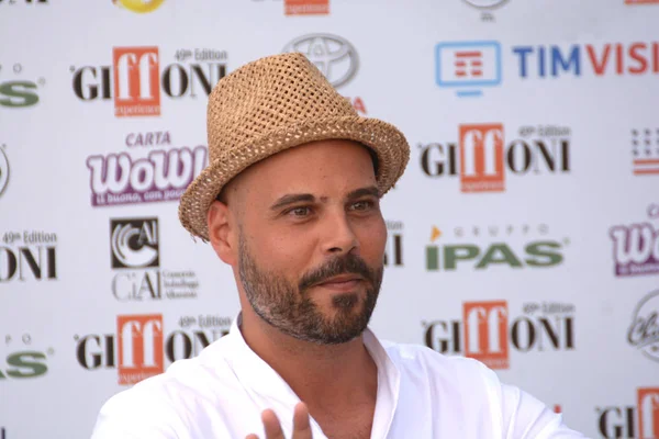 Giffoni Valle Piana Italia Julio 2019 Marco Amore Giffoni Film — Foto de Stock