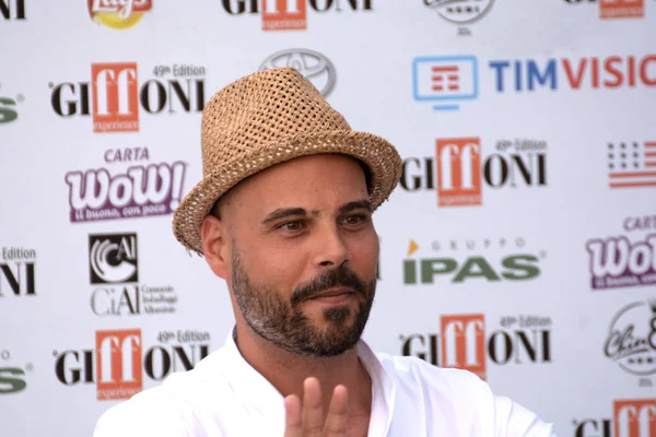 Giffoni Valle Piana Italien Juli 2019 Marco Amore Giffoni Film — Stockfoto