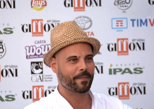 Giffoni Valle Piana Italien Juli 2019 Marco Amore Giffoni Film — Stockfoto