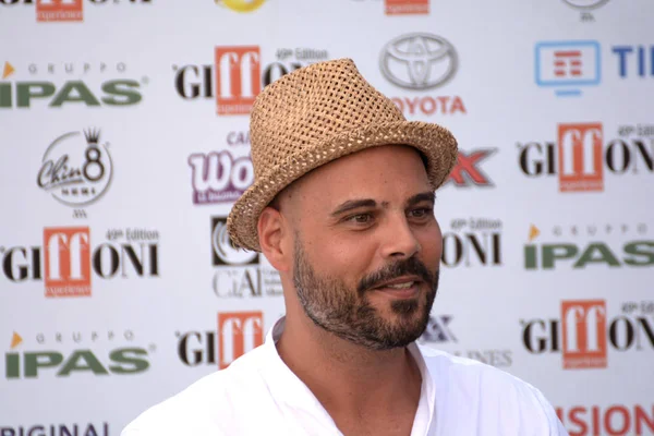 Giffoni Valle Piana Talya Temmuz 2019 Marco Amore Giffoni Film — Stok fotoğraf