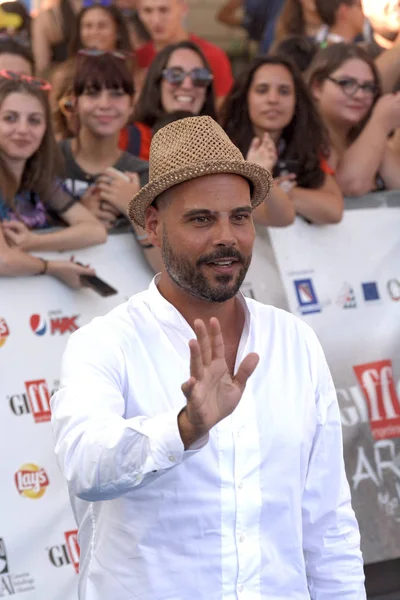 Giffoni Valle Piana Italien Juli 2019 Marco Amore Giffoni Film — Stockfoto