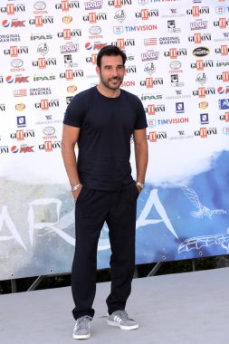 Giffoni Valle Piana, Sa, İtalya - 24 Temmuz 2019 : Edoardo Leo Giffoni Film Festivali'nde 2019 - 24 Temmuz 2019'da Giffoni Valle Piana, İtalya.