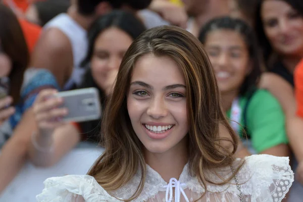 Giffoni Valle Piana Itália Julho 2019 Elisa Visari Giffoni Film — Fotografia de Stock