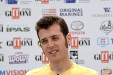 Giffoni Valle Piana, Sa, İtalya - 21 Temmuz 2019 : Fulvio Risuleo Giffoni Film Festivali'nde 2019 - 21 Temmuz 2019'da Giffoni Valle Piana, İtalya.