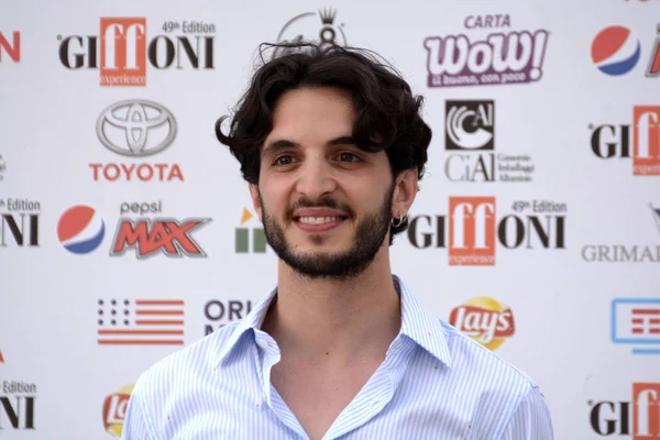 Giffoni Valle Piana Italia Luglio 2019 Giacomo Ferrara Giffoni Film — Foto Stock