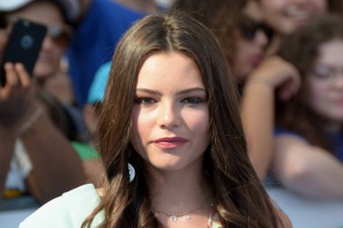 Giffoni Valle Piana, Sa, İtalya - 25 Temmuz 2019 : Eleonora Gaggero Giffoni Film Festivali'nde 2019 - 25 Temmuz 2019'da Giffoni Valle Piana, İtalya.